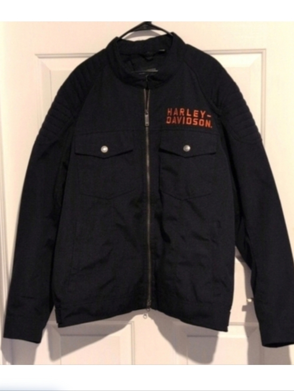 XXL Mens Harley Davidson Hoodie Jacket Ovation 3-in-1 Motorcycle Lightweight 2XL - Picture 9 of 15